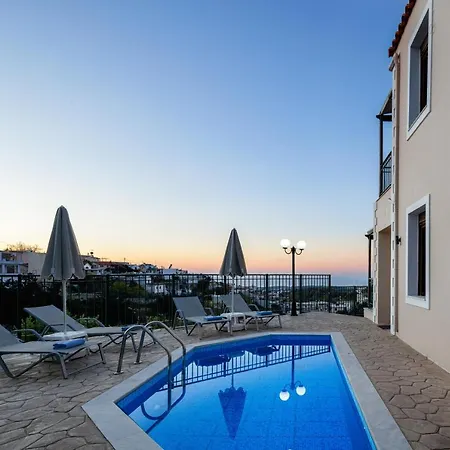 Comfort Mahin, Pool, Sea View, Rethymno Villa